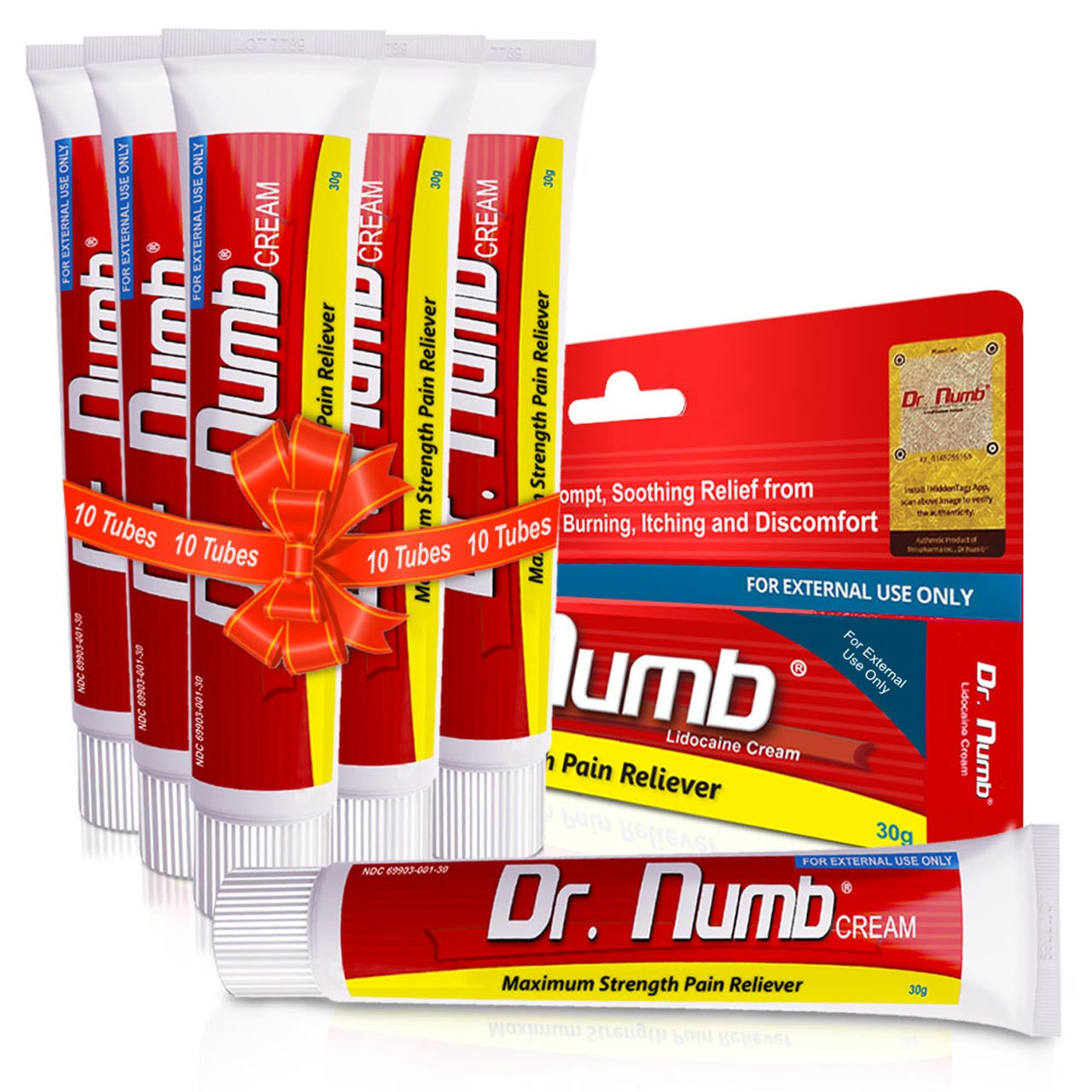 Dr.Numb 5% クリーム 10本 30g – Dr. Numb Japan ドクター ナム